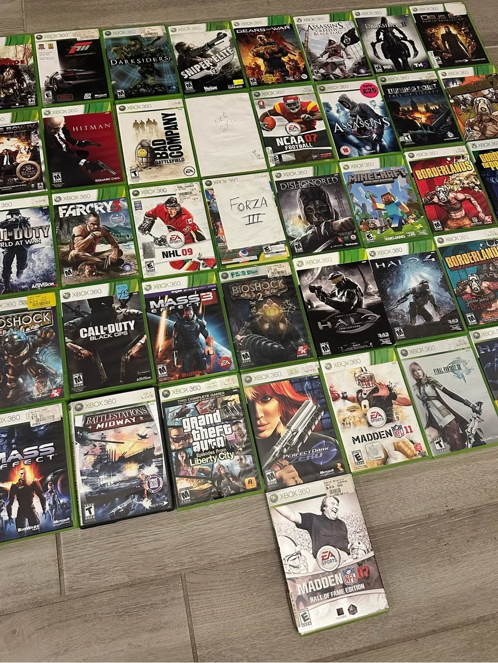 VTG Xbox 360 Video Games Lot (46) (GTA, Assassin’s Creed, COD, Halo, Forza etc.)